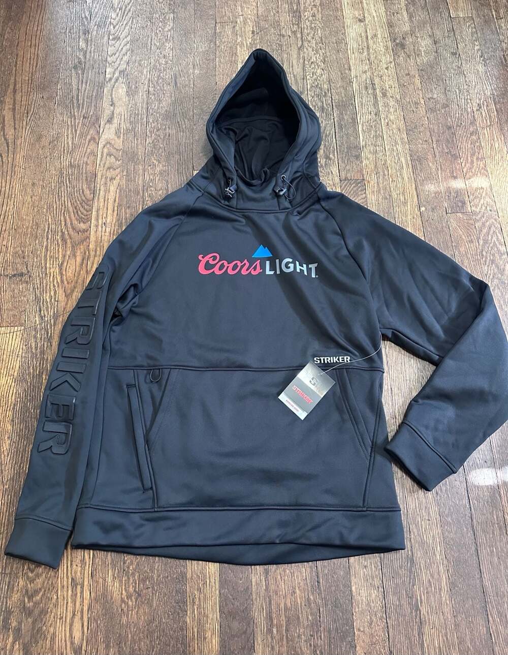 Striker Barricade Hoody Coors Light Co-Branded Fleece Performance Pullover Large